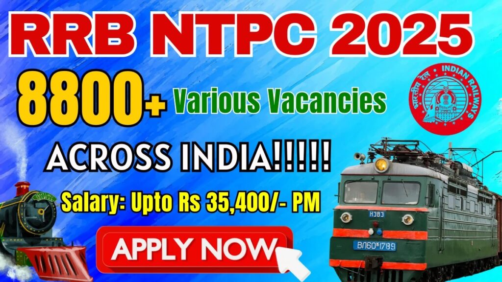 rrb-ntpc-recruitment-2025-short-notice-apply-online-for-8850-station-master-clerk