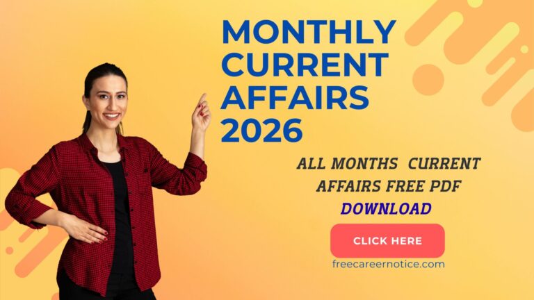 Monthly Current Affairs 2026