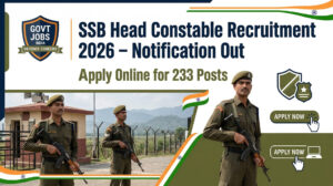SSF Constable Recruitment 2026 Apply Online for 10 Posts – Check Eligibility & Dates
